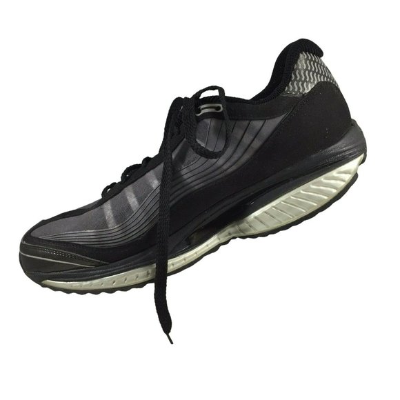 Skechers Sport Women's Resistance Runner Sneaker Shape Ups 10 Black Gray Kinetic - Picture 7 of 12